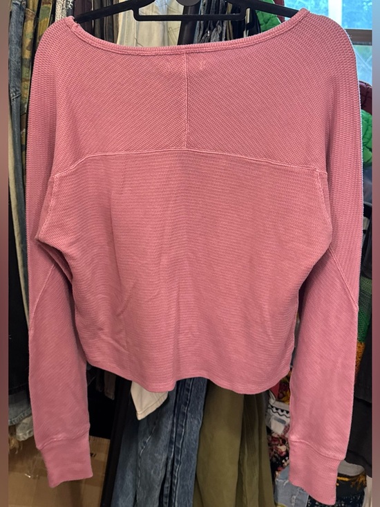 NWT Free People We The Free Jess Long Sleeve - orchid combo - medium - Picture 9 of 10